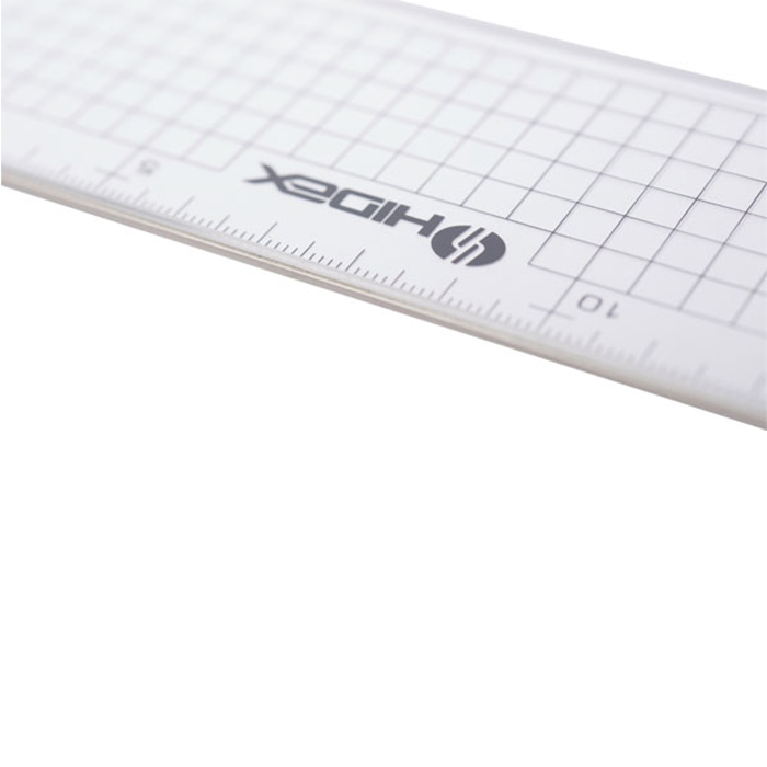 Acrylic triangle with stainless steel edge (30-60-90)